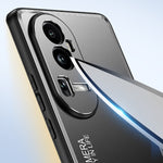 Custodia per telefono in metallo satinato, For OPPO Find X8, For OPPO Reno10 Pro+, For OPPO Reno10 Pro, For OPPO Reno10, For OPPO Find X8 Pro