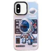 Custodia TPU Astronauta Meccanico per iPhone