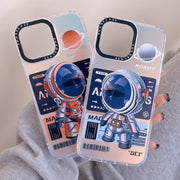 Custodia TPU Astronauta Meccanico per iPhone