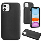 Custodia in pelle a copertura totale per iPhone 12 e 11