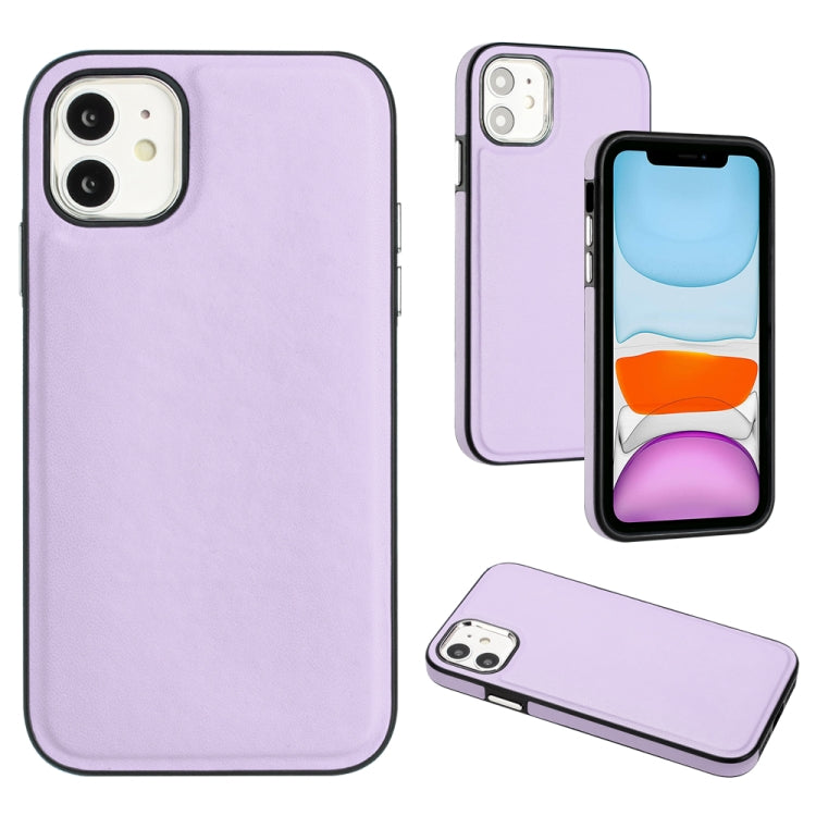 Custodia in pelle a copertura totale per iPhone 12 e 11