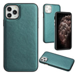 Custodia in pelle a copertura totale per iPhone 12 e 11