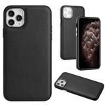 Custodia in pelle a copertura totale per iPhone 12 e 11