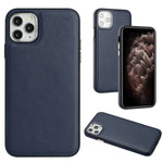 Custodia in pelle a copertura totale per iPhone 12 e 11