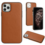Custodia in pelle a copertura totale per iPhone 12 e 11
