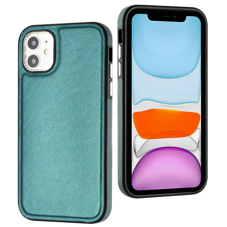 Custodia in pelle a copertura totale per iPhone 12 e 11