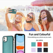 Custodia in pelle per iPhone 12/11
