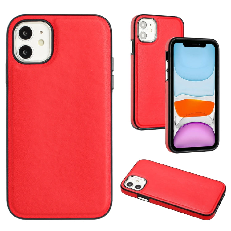 Custodia in pelle a copertura totale per iPhone 12 e 11