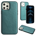 Custodia in pelle a copertura totale per iPhone 12 e 11