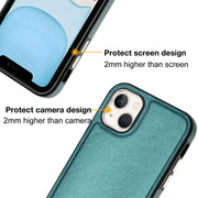 Custodia in pelle per iPhone 14 Plus e 15 Pro Max