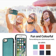 Custodia in pelle per iPhone SE e 13 Pro Max