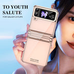 Custodia pieghevole in PC per Samsung Galaxy Z Flip4