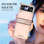 Custodia pieghevole in PC per Samsung Galaxy Z Flip4