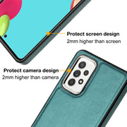 Custodia in pelle a copertura totale per Samsung Galaxy A32 e A52