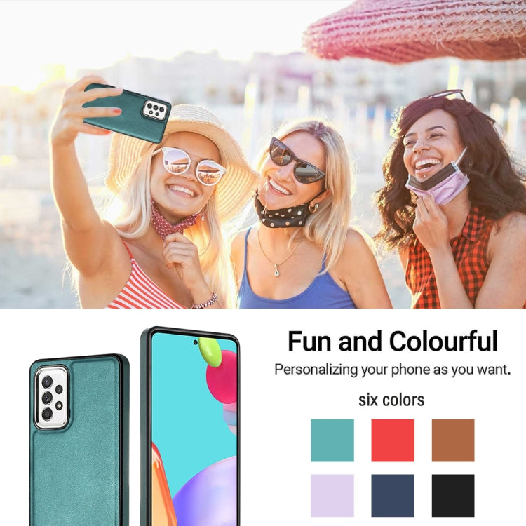 Custodia in pelle a copertura totale per Samsung Galaxy A32 e A52