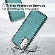 Custodia in pelle a copertura totale per Samsung Galaxy A32 5G