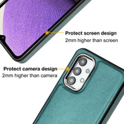 Custodia in pelle a copertura totale per Samsung Galaxy A32 5G
