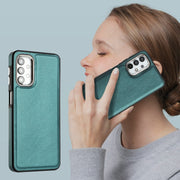 Custodia in pelle a copertura totale per Samsung Galaxy A32 5G