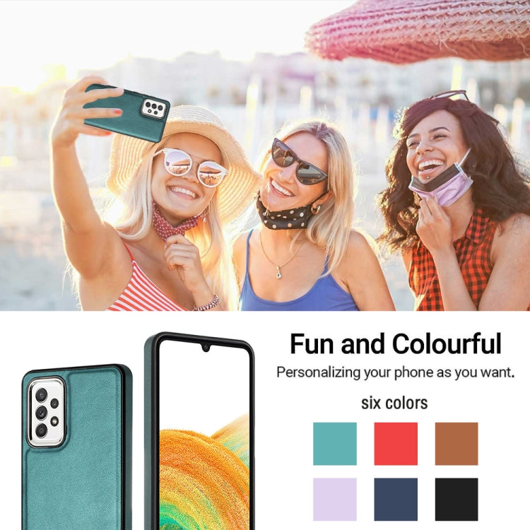 Custodia per telefono a copertura totale in pelle, For Samsung Galaxy A73 5G, For Samsung Galaxy A33 5G, For Samsung Galaxy A13 4G, For Samsung Galaxy S22 Ultra 5G