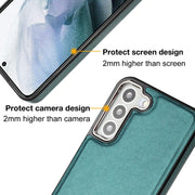 Custodia in pelle a copertura totale per Samsung Galaxy S22+ 5G