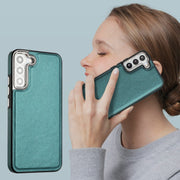 Custodia in pelle a copertura totale per Samsung Galaxy S22+ 5G