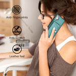 Custodia per telefono in pelle antiurto con porta carte, For Samsung Galaxy A04E / F04 / M04, For Samsung Galaxy A34 5G, For Samsung Galaxy A54 5G, For Samsung Galaxy S23 Ultra