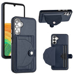 Custodia per telefono in pelle antiurto con porta carte, For Samsung Galaxy A04E / F04 / M04, For Samsung Galaxy A34 5G, For Samsung Galaxy A54 5G, For Samsung Galaxy S23 Ultra