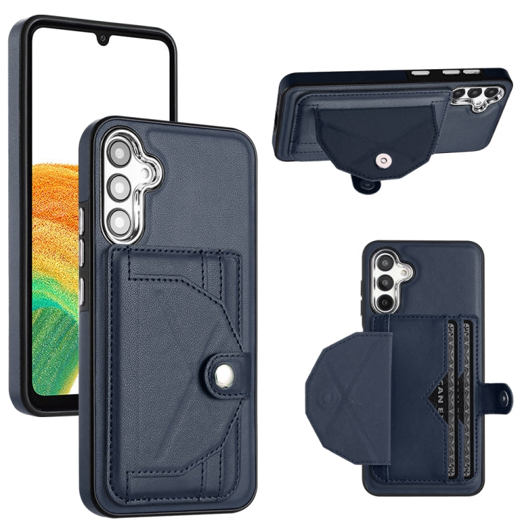Custodia per telefono in pelle antiurto con porta carte, For Samsung Galaxy A04E / F04 / M04, For Samsung Galaxy A34 5G, For Samsung Galaxy A54 5G, For Samsung Galaxy S23 Ultra