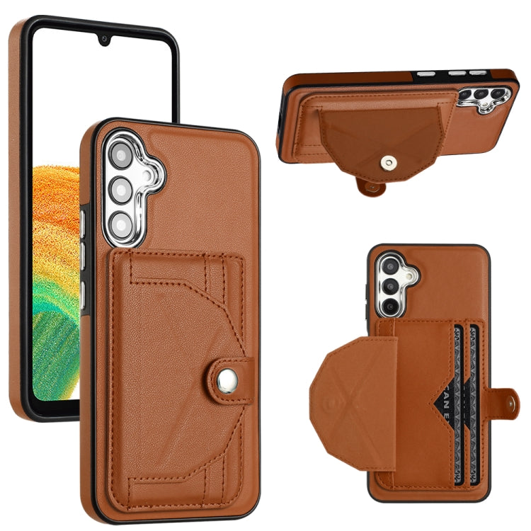 Custodia per telefono in pelle antiurto con porta carte, For Samsung Galaxy A04E / F04 / M04, For Samsung Galaxy A34 5G, For Samsung Galaxy A54 5G, For Samsung Galaxy S23 Ultra