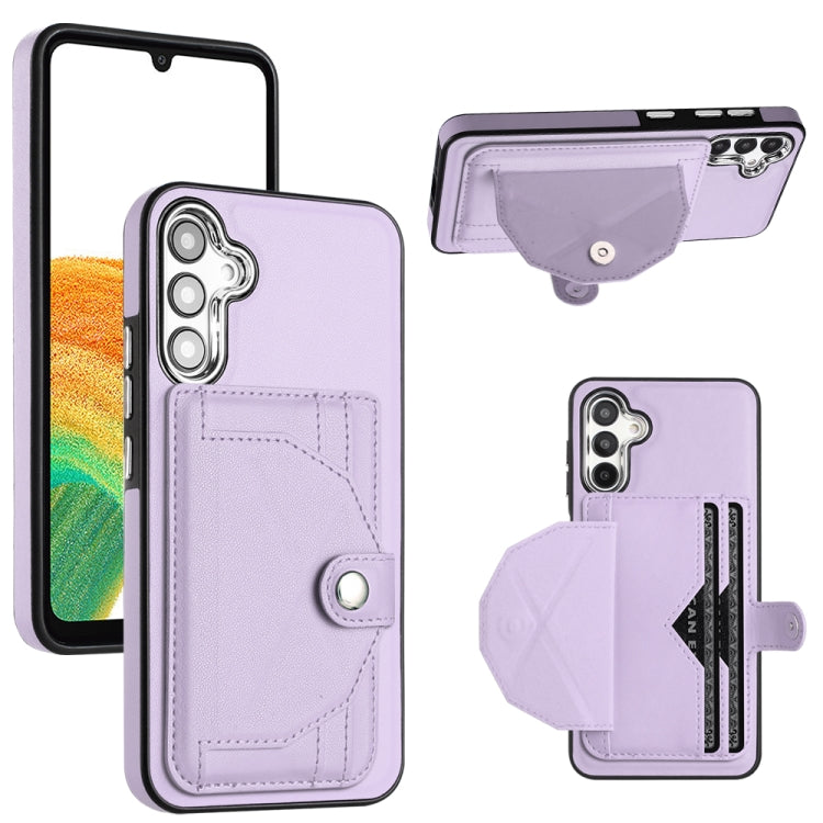 Custodia per telefono in pelle antiurto con porta carte, For Samsung Galaxy A04E / F04 / M04, For Samsung Galaxy A34 5G, For Samsung Galaxy A54 5G, For Samsung Galaxy S23 Ultra
