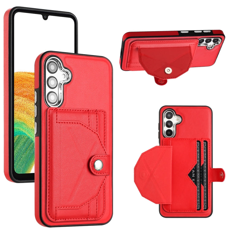 Custodia per telefono in pelle antiurto con porta carte, For Samsung Galaxy A04E / F04 / M04, For Samsung Galaxy A34 5G, For Samsung Galaxy A54 5G, For Samsung Galaxy S23 Ultra
