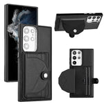 Custodia per telefono in pelle antiurto con porta carte, For Samsung Galaxy A04E / F04 / M04, For Samsung Galaxy A34 5G, For Samsung Galaxy A54 5G, For Samsung Galaxy S23 Ultra