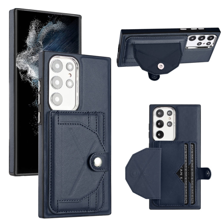 Custodia per telefono in pelle antiurto con porta carte, For Samsung Galaxy A04E / F04 / M04, For Samsung Galaxy A34 5G, For Samsung Galaxy A54 5G, For Samsung Galaxy S23 Ultra