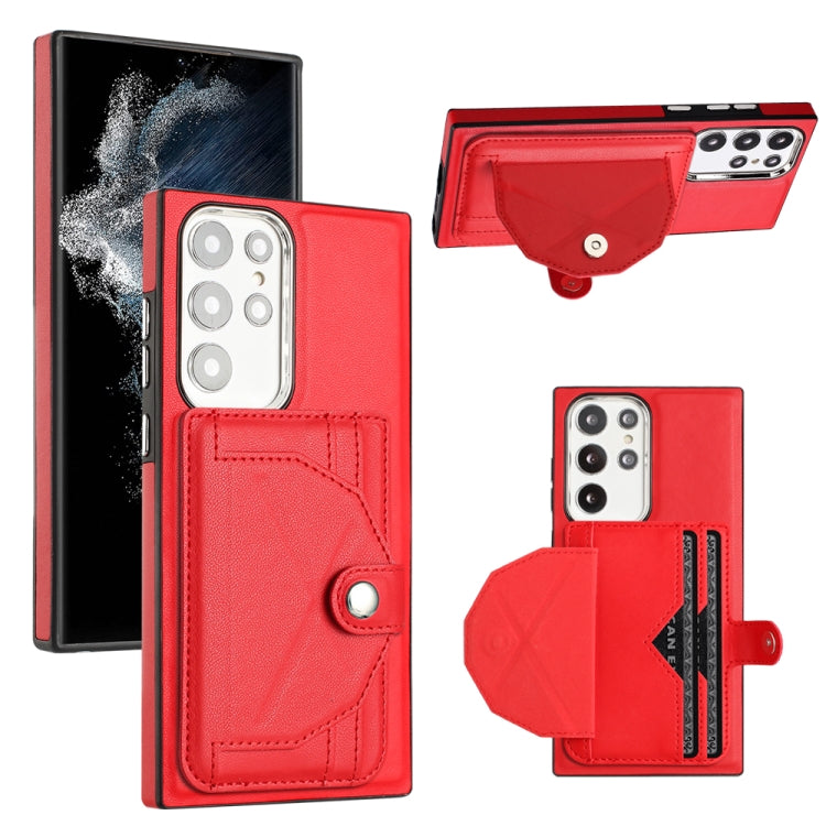 Custodia per telefono in pelle antiurto con porta carte, For Samsung Galaxy A04E / F04 / M04, For Samsung Galaxy A34 5G, For Samsung Galaxy A54 5G, For Samsung Galaxy S23 Ultra