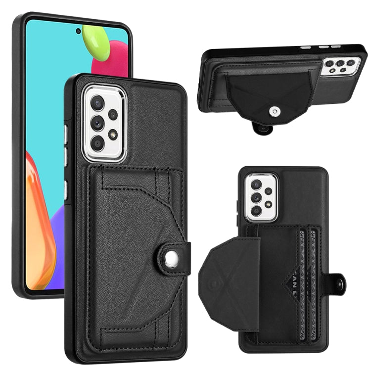 Custodia per telefono in pelle antiurto con porta carte, For Samsung Galaxy A53 5G, For Samsung Galaxy A73 5G, For Samsung Galaxy A33 5G, For Samsung Galaxy A13 4G