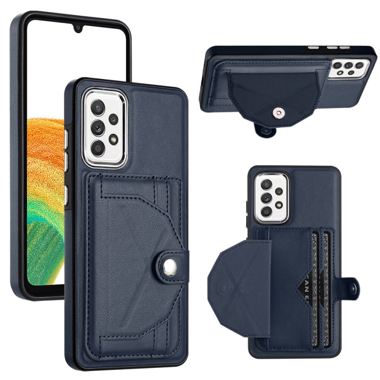 Custodia per telefono in pelle antiurto con porta carte, For Samsung Galaxy A53 5G, For Samsung Galaxy A73 5G, For Samsung Galaxy A33 5G, For Samsung Galaxy A13 4G