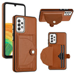 Custodia per telefono in pelle antiurto con porta carte, For Samsung Galaxy A53 5G, For Samsung Galaxy A73 5G, For Samsung Galaxy A33 5G, For Samsung Galaxy A13 4G