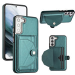 Custodia per telefono in pelle antiurto con porta carte, For Samsung Galaxy S22 Ultra 5G, For Samsung Galaxy S22+ 5G, For Samsung Galaxy S22 5G, For Samsung Galaxy A22 5G