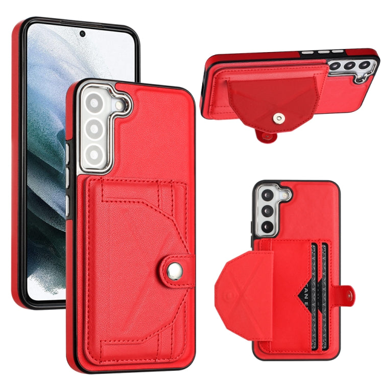 Custodia per telefono in pelle antiurto con porta carte, For Samsung Galaxy S22 Ultra 5G, For Samsung Galaxy S22+ 5G, For Samsung Galaxy S22 5G, For Samsung Galaxy A22 5G