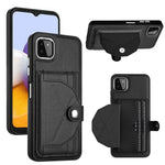 Custodia per telefono in pelle antiurto con porta carte, For Samsung Galaxy S22 Ultra 5G, For Samsung Galaxy S22+ 5G, For Samsung Galaxy S22 5G, For Samsung Galaxy A22 5G