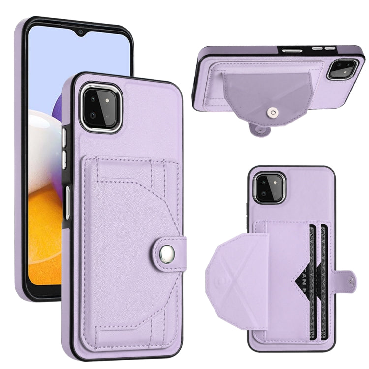 Custodia per telefono in pelle antiurto con porta carte, For Samsung Galaxy S22 Ultra 5G, For Samsung Galaxy S22+ 5G, For Samsung Galaxy S22 5G, For Samsung Galaxy A22 5G