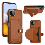 Custodia per telefono in pelle antiurto con porta carte, For Samsung Galaxy S22 Ultra 5G, For Samsung Galaxy S22+ 5G, For Samsung Galaxy S22 5G, For Samsung Galaxy A22 5G