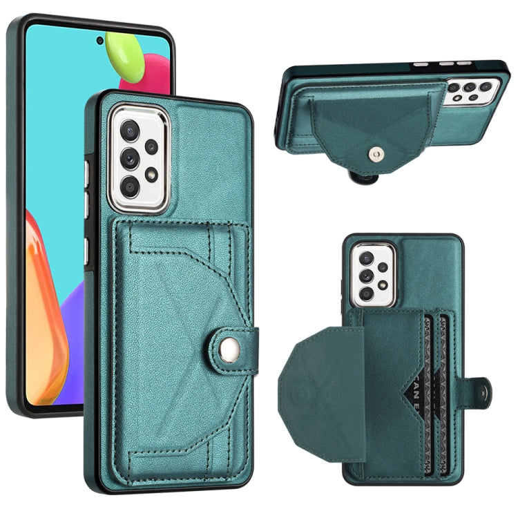 Custodia per telefono in pelle antiurto con porta carte, For Samsung Galaxy S21 FE 5G, For Samsung Galaxy A32 4G, For Samsung Galaxy A72 4G / A72 5G, For Samsung Galaxy A52 4G / A52 5G