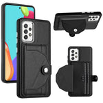 Custodia per telefono in pelle antiurto con porta carte, For Samsung Galaxy S21 FE 5G, For Samsung Galaxy A32 4G, For Samsung Galaxy A72 4G / A72 5G, For Samsung Galaxy A52 4G / A52 5G
