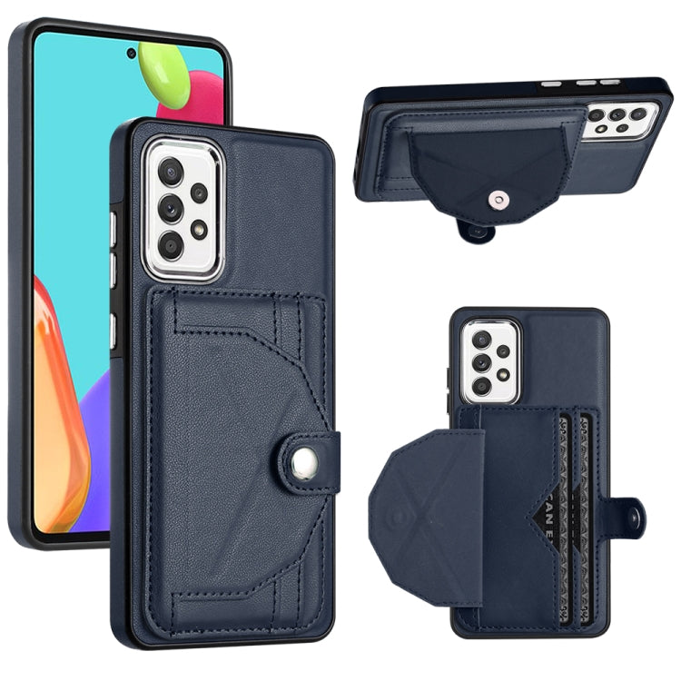 Custodia per telefono in pelle antiurto con porta carte, For Samsung Galaxy S21 FE 5G, For Samsung Galaxy A32 4G, For Samsung Galaxy A72 4G / A72 5G, For Samsung Galaxy A52 4G / A52 5G