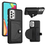 Custodia per telefono in pelle antiurto con porta carte, For Samsung Galaxy S21 FE 5G, For Samsung Galaxy A32 4G, For Samsung Galaxy A72 4G / A72 5G, For Samsung Galaxy A52 4G / A52 5G