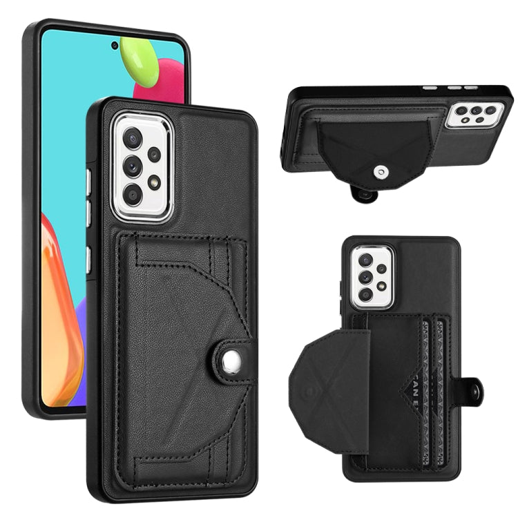 Custodia per telefono in pelle antiurto con porta carte, For Samsung Galaxy S21 FE 5G, For Samsung Galaxy A32 4G, For Samsung Galaxy A72 4G / A72 5G, For Samsung Galaxy A52 4G / A52 5G