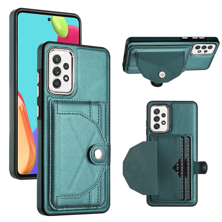 Custodia per telefono in pelle antiurto con porta carte, For Samsung Galaxy S21 FE 5G, For Samsung Galaxy A32 4G, For Samsung Galaxy A72 4G / A72 5G, For Samsung Galaxy A52 4G / A52 5G
