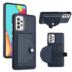Custodia per telefono in pelle antiurto con porta carte, For Samsung Galaxy S21 FE 5G, For Samsung Galaxy A32 4G, For Samsung Galaxy A72 4G / A72 5G, For Samsung Galaxy A52 4G / A52 5G