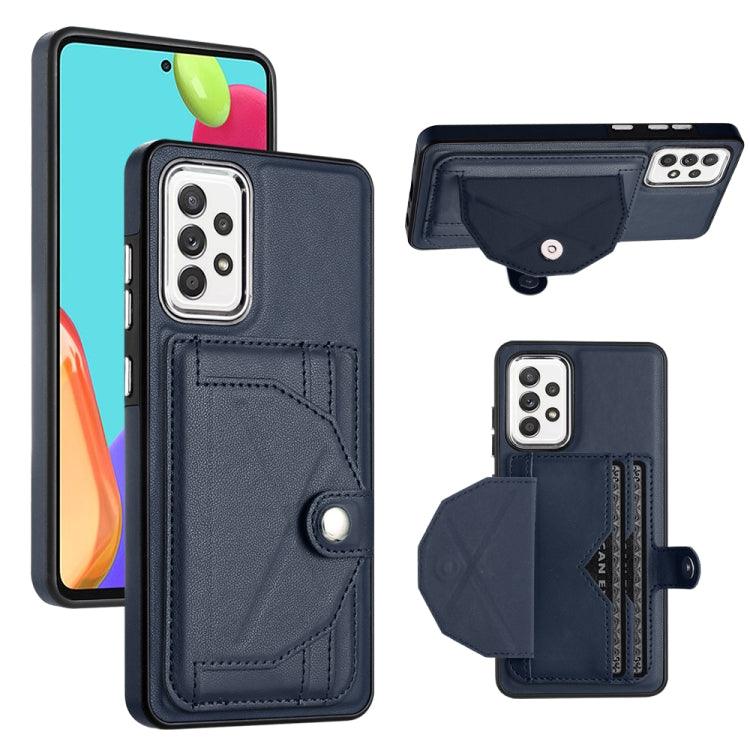 Custodia per telefono in pelle antiurto con porta carte, For Samsung Galaxy S21 FE 5G, For Samsung Galaxy A32 4G, For Samsung Galaxy A72 4G / A72 5G, For Samsung Galaxy A52 4G / A52 5G
